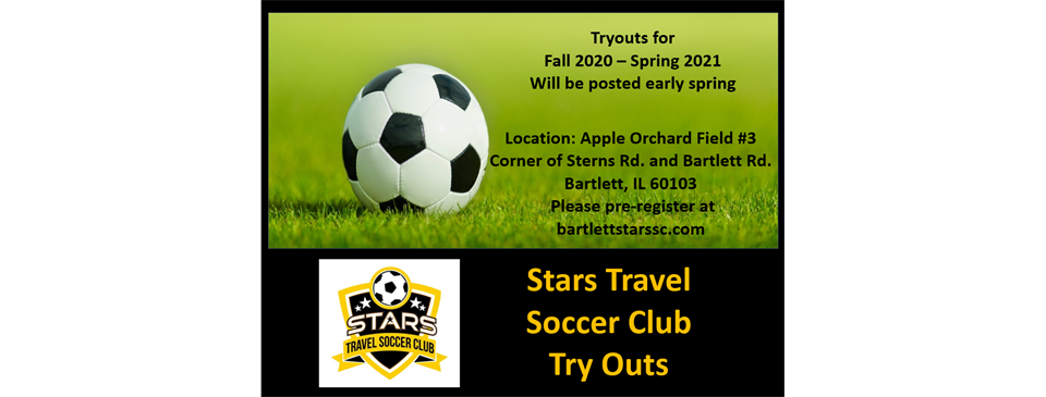 Try Outs Dates Coming Soon